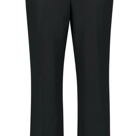 Gerry Weber Black Pamela Straight Leg Dress Pants EUC Size 6 - Picture 4 of 9
